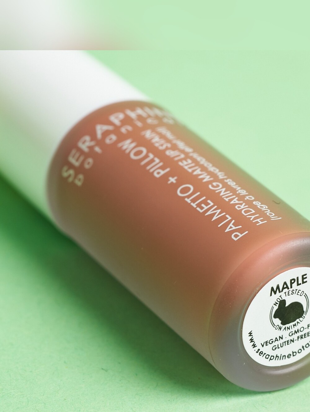 🧚‍♀️MAPLE Seraphine Botanicals Palmetto  &Pillow Hydrating Lip Stain NWT
